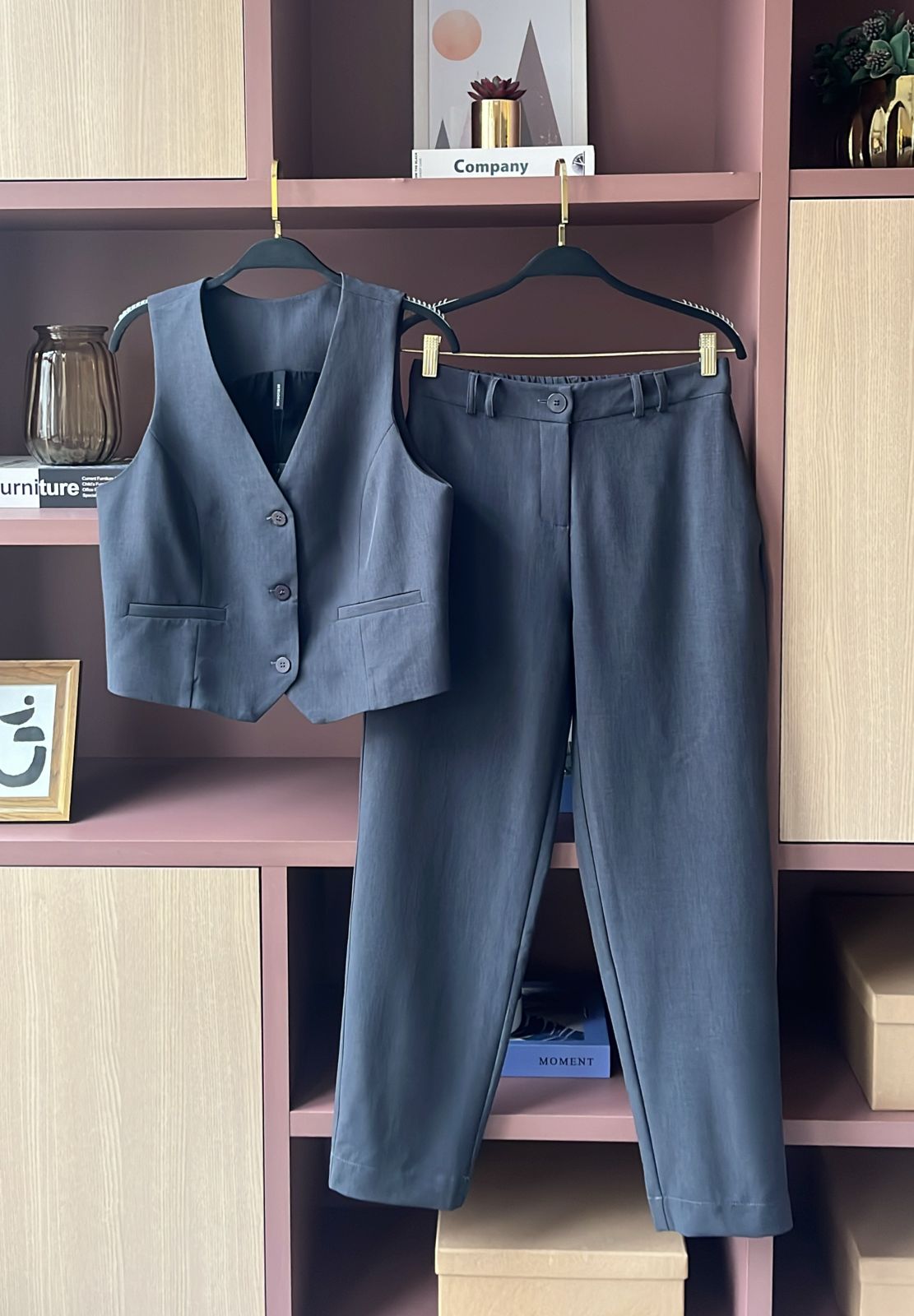 Conjunto Paula Alfaiataria Poly Span - Imagem 2